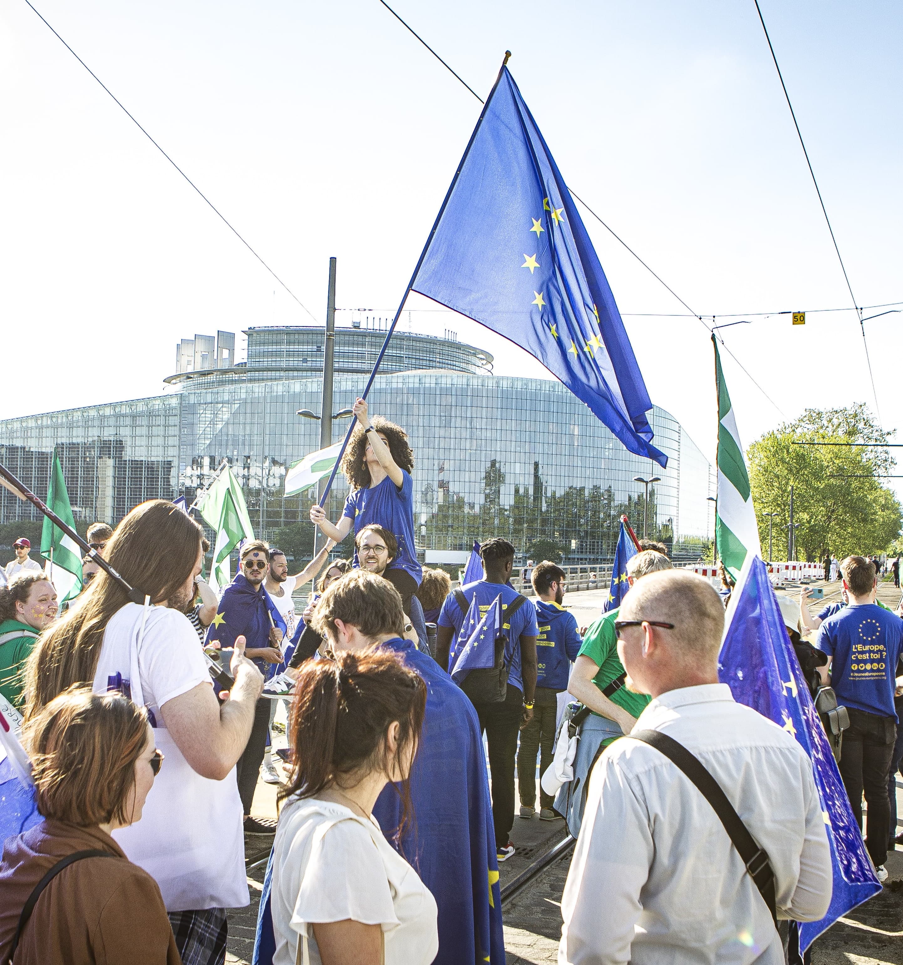 Marche pour l'Europe à Strasbourg